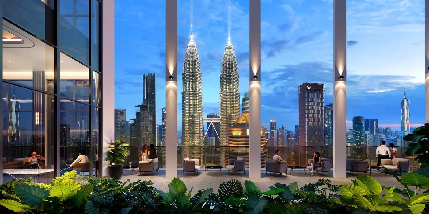 Sutera Suites @ KL City Gateway Fac Skyterrace in KLCC, Kuala Lumpur