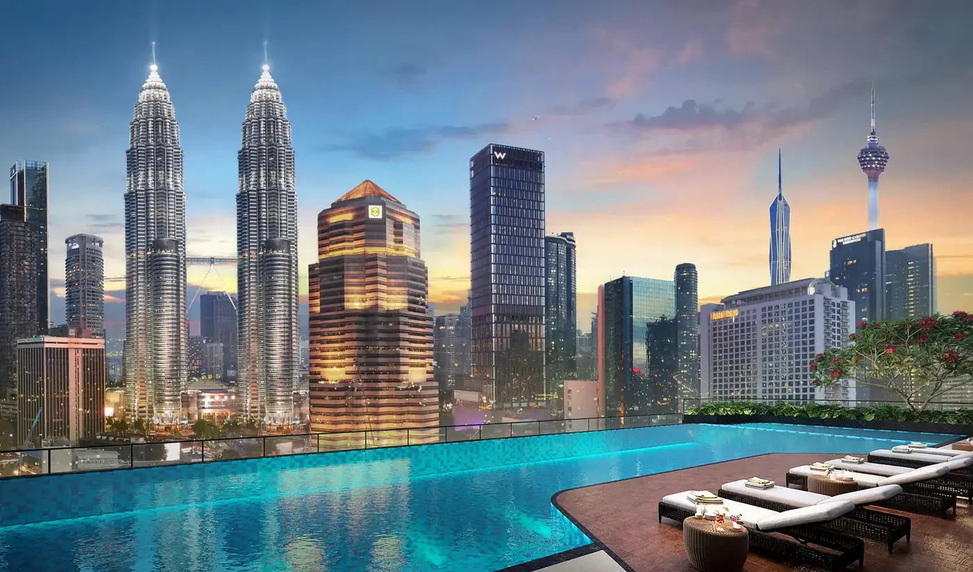 Sutera Suites @ KL City Gateway Hero Pool in KLCC, Kuala Lumpur