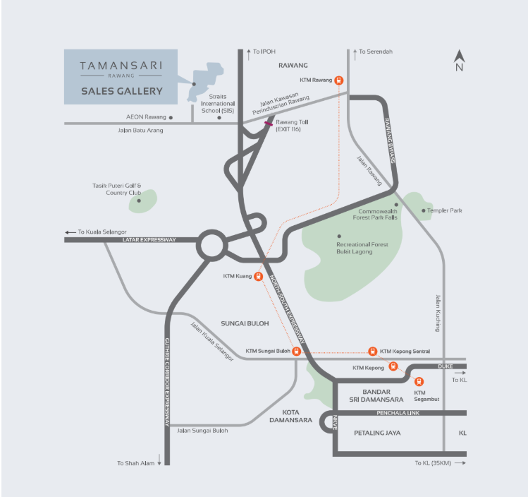 Tamansari Jasmin Phase 2B site plan and layout map, Rawang in Taman Rawang, Selangor