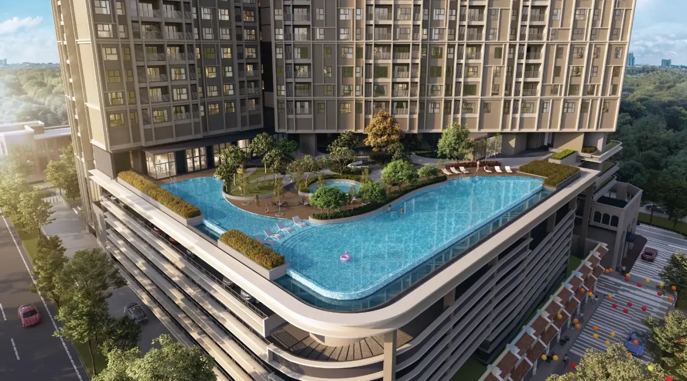 The Aldenz serviced residence project in Damansara Perdana, Selangor