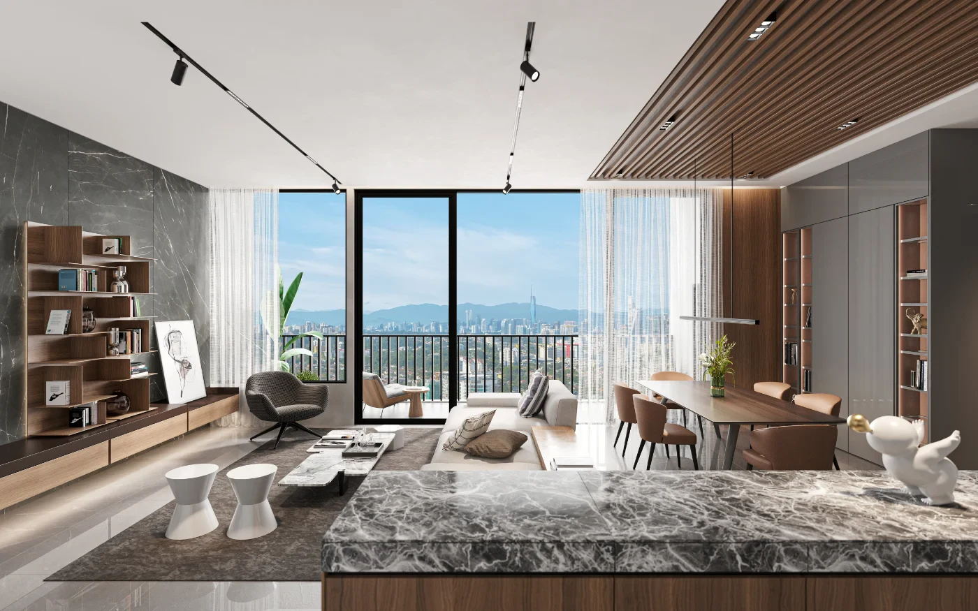 The Atera (Phase 2) furnished show unit interior
