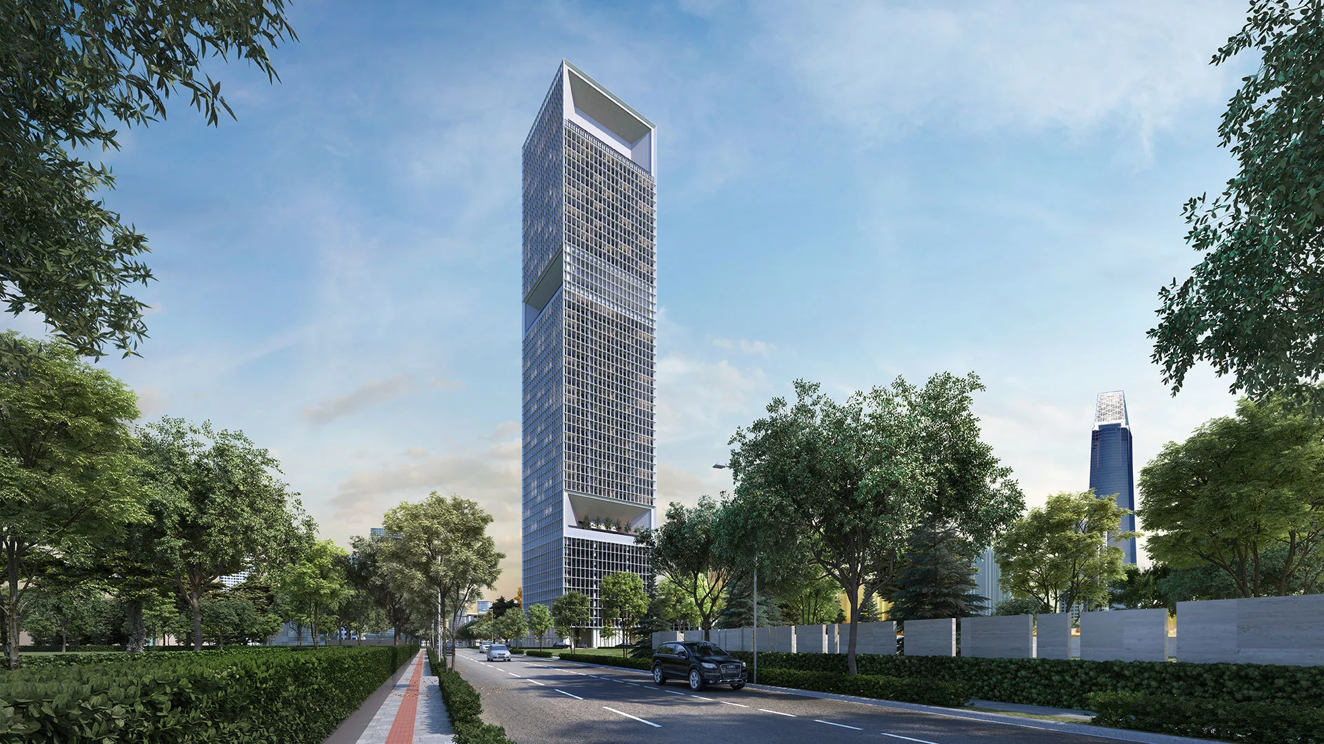 The Conlay 大樓沿 Jalan Kia Peng 街景外觀，圖片來自發展商項目資料