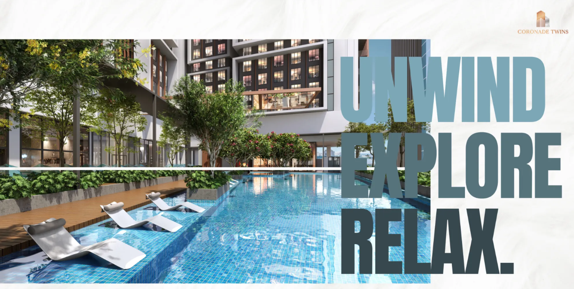 The Coronade Residence podium and Coronation Square retail frontage, Johor Bahru City Centre in Coronation Square, Johor Bahru City Centre, Johor