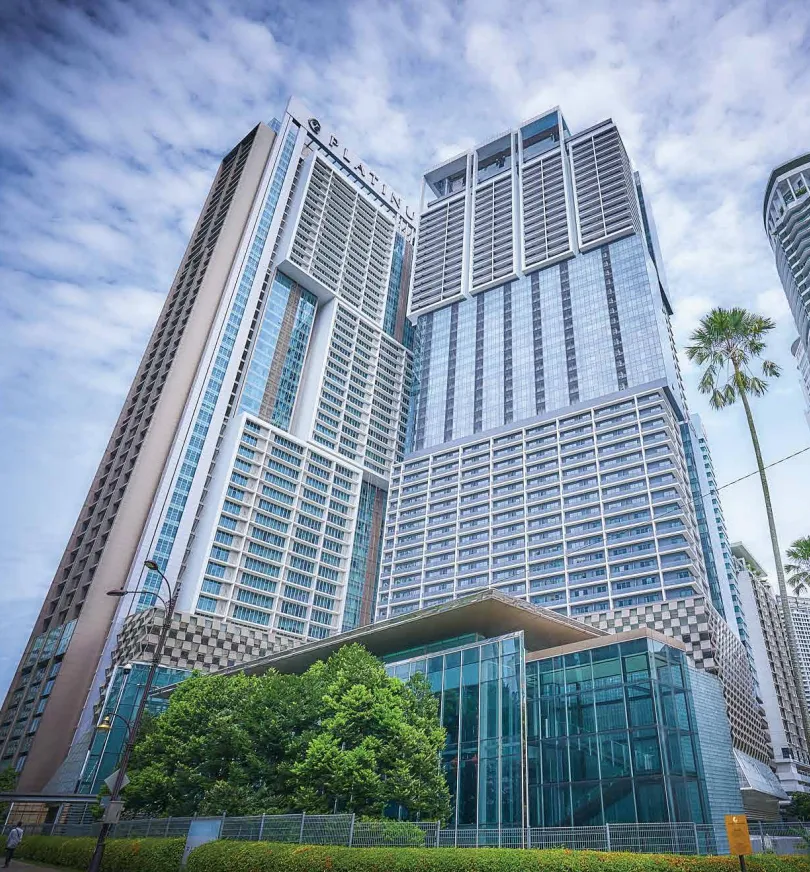 THE FACE Suites @ KLCC serviced residence project in KLCC, Kuala Lumpur