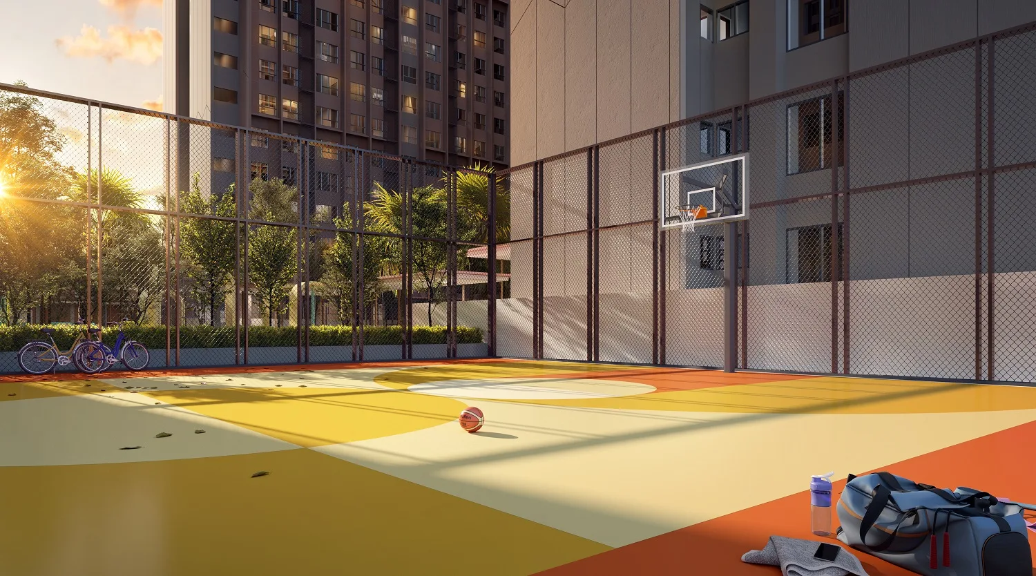 The Kingswoodz 武吉加里爾 Kings Court 全圍網籃球場