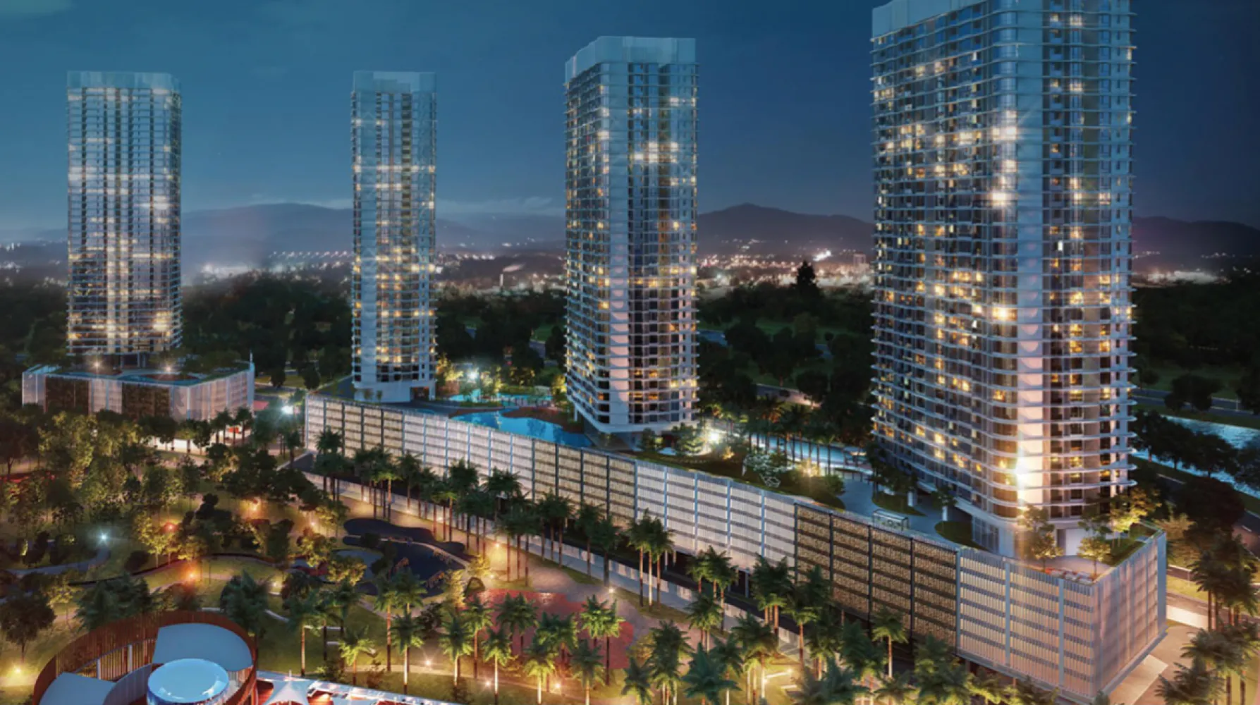 The M Macrolink Medini serviced residence project in Medini, Iskandar Puteri, Johor