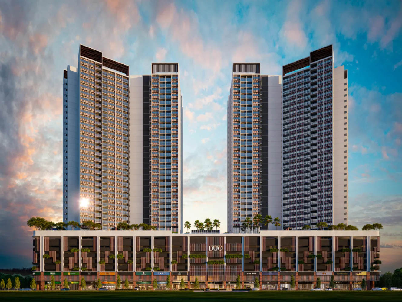 The Straits View DUO Residence condominium project in Johor Bahru, Johor