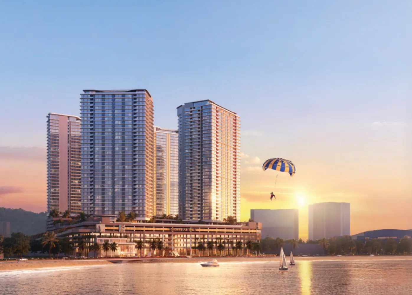 The V by Jesselton serviced residence project in Likas Bay, Kota Kinabalu, Sabah