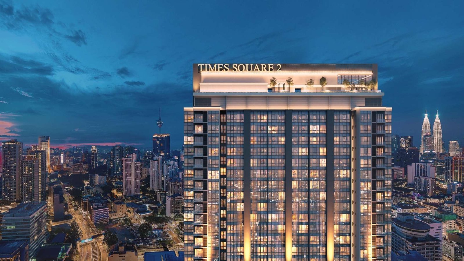 Time Square 2 serviced residence project in Bukit Bintang, Kuala Lumpur