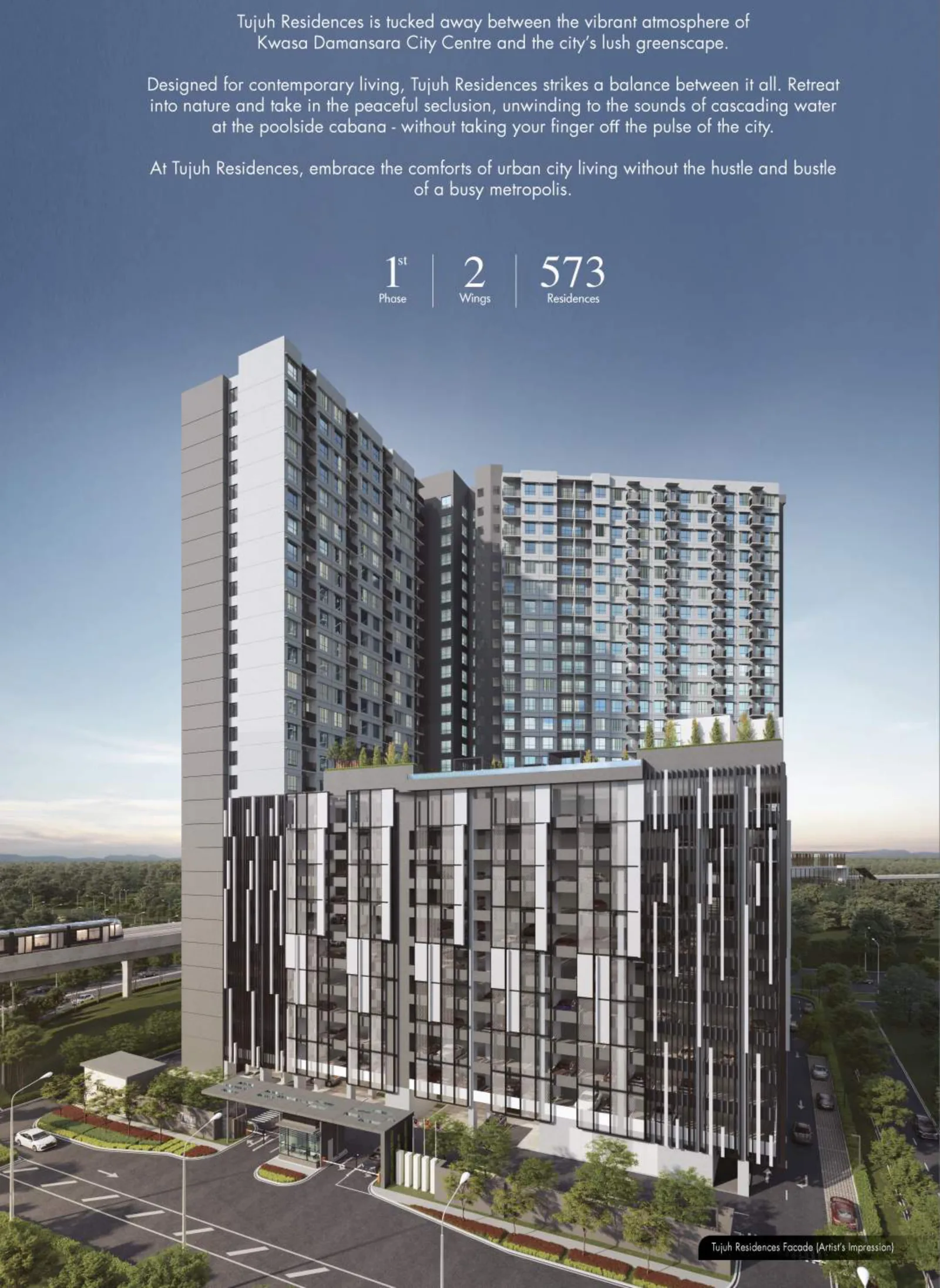 Tujuh Residence Brochure Artist Impression 1 from verified project brochure