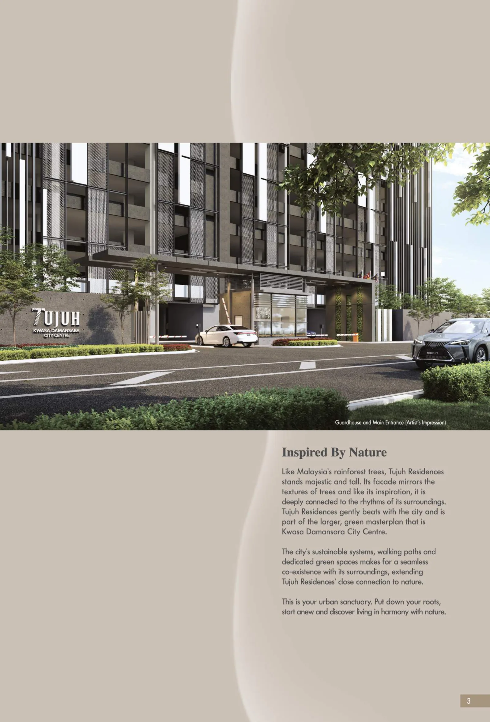 Tujuh Residence Brochure Artist Impression 2 from verified project brochure
