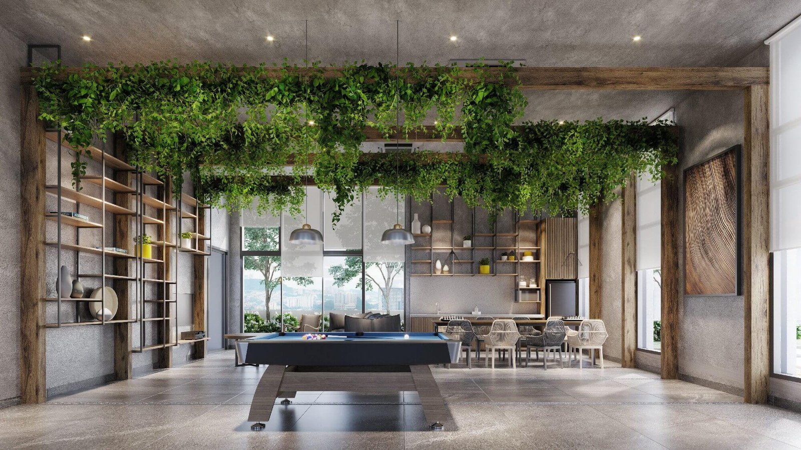Veladaz Residences farm living area facility in Bukit Jalil
