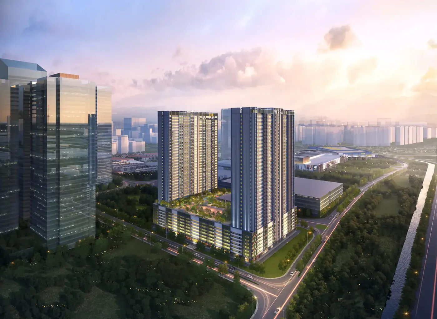 Versa Batu Kawan condominium project in Batu Kawan, Penang